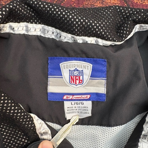 VTG Reebok Oakland Raiders Pullover - Picture 2 of 4